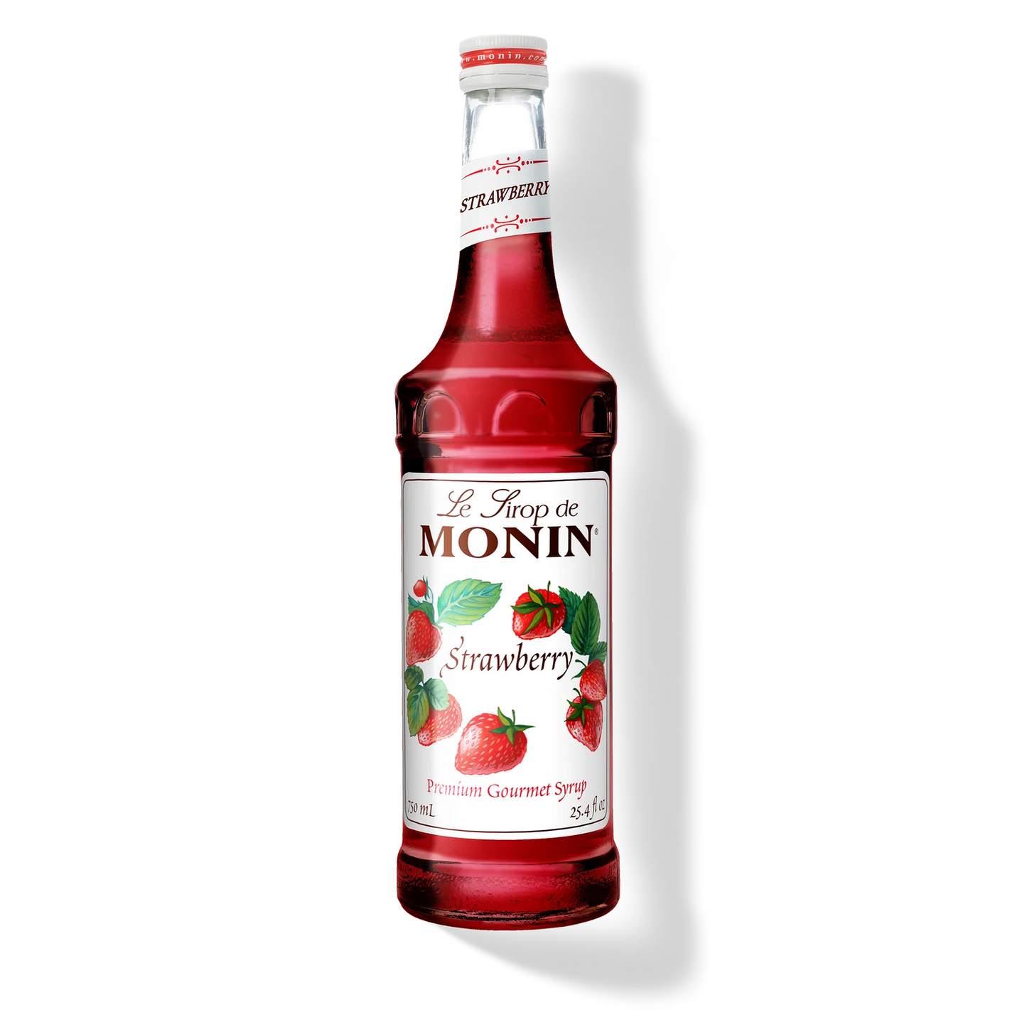 Monin Strawberry Syrup 1L - 4 Pack