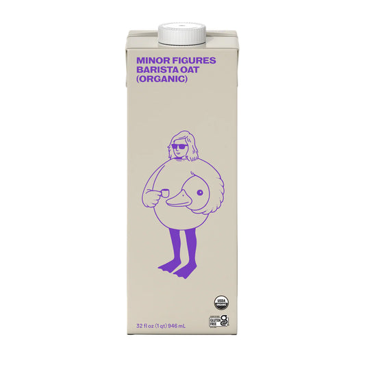 Minor Figures Organic Barista Oat Milk 6-Pack 32 Oz