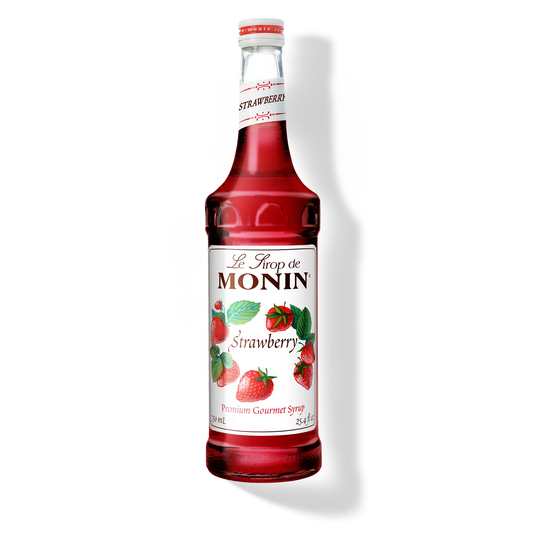 Monin Strawberry Syrup 1L - 4 Pack