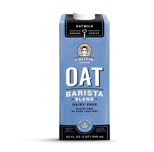 Califia Farms Barista Blend Oat Milk - 12 Cartons (32 oz)