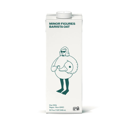 Minor Figures Barista Oat Milk - 6 Cartons (32 oz)