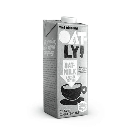 Oatly Barista Edition Oat Milk - 12 Cartons (32oz)