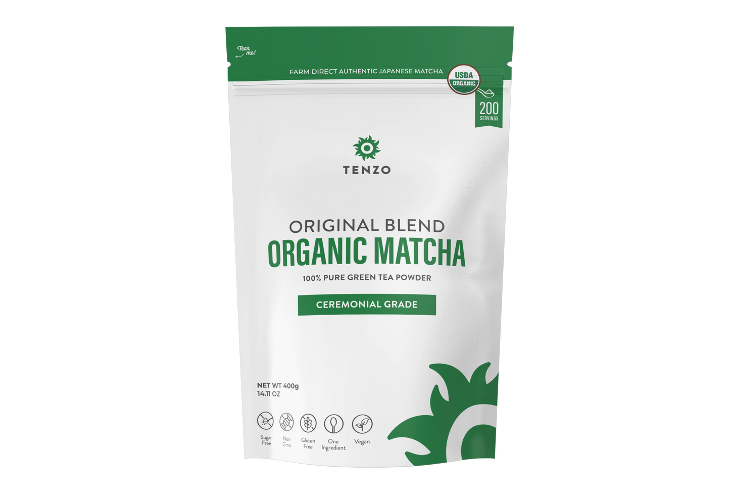 Tenzo Organic Matcha - 400g