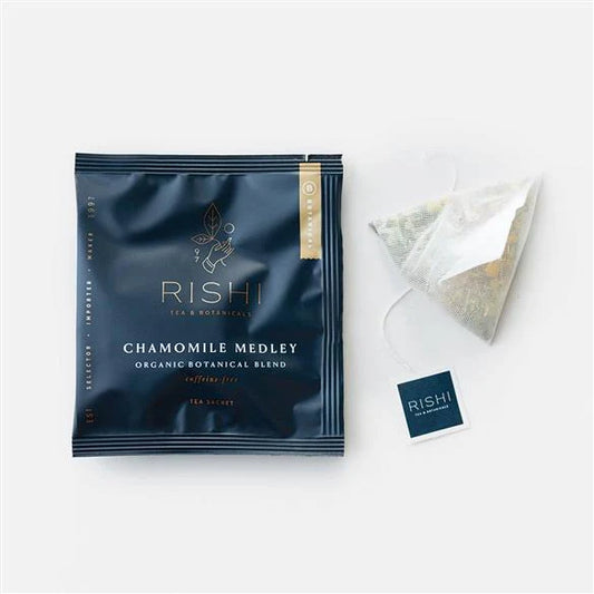 Rishi Organic Chamomile Medley Tea - 50 Ct Tea Sachets (Copy)