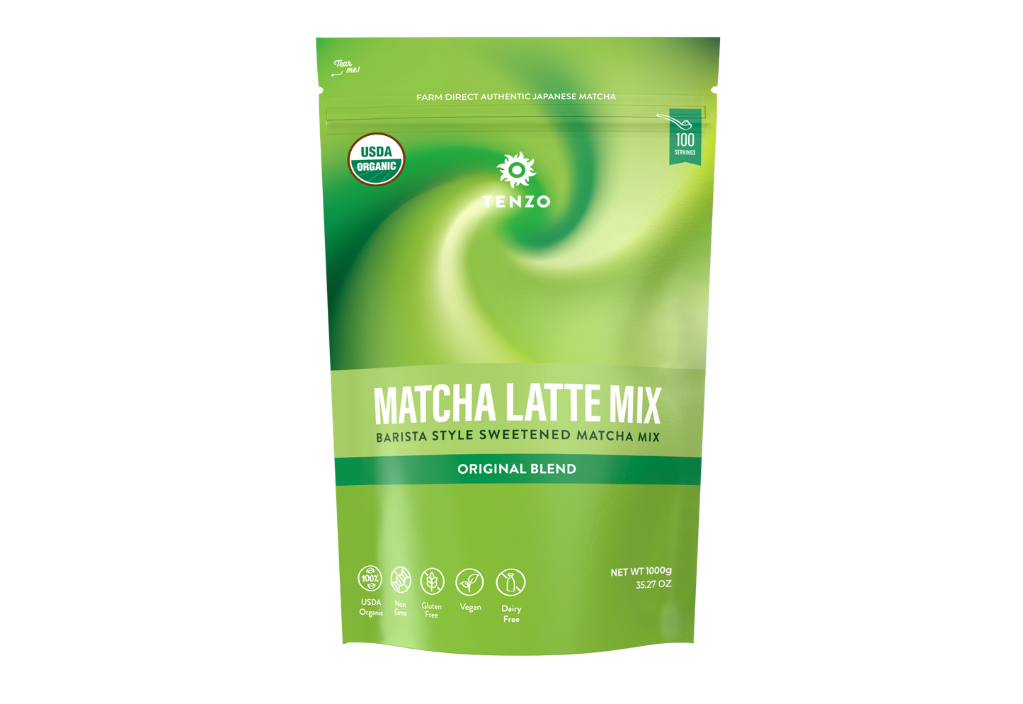 Tenzo Matcha Latte Mix