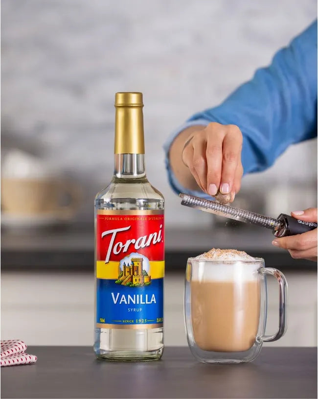 Torani Vanilla Syrup - Case of 4 Bottles (750 mL)