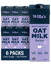 Willas Barista Oat Milk 6-Pack 32oz